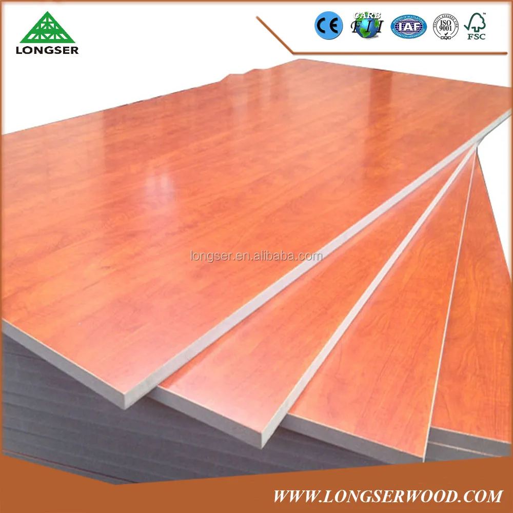 
Melamine mdf/Water Resistant MDF Boards/Water Proof melamine board 