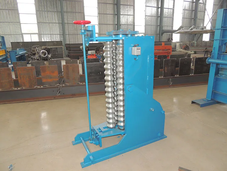 Metal Tooth Shape Corrugated Sheet Bending Curving Roll Forming Machine in China