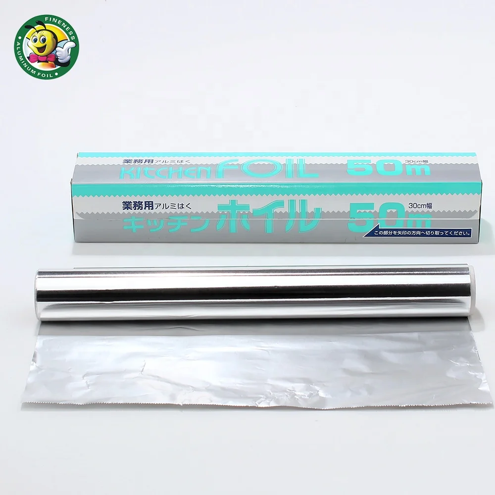 Disposable Aluminum Foil Food Roll for Kitchen Use
