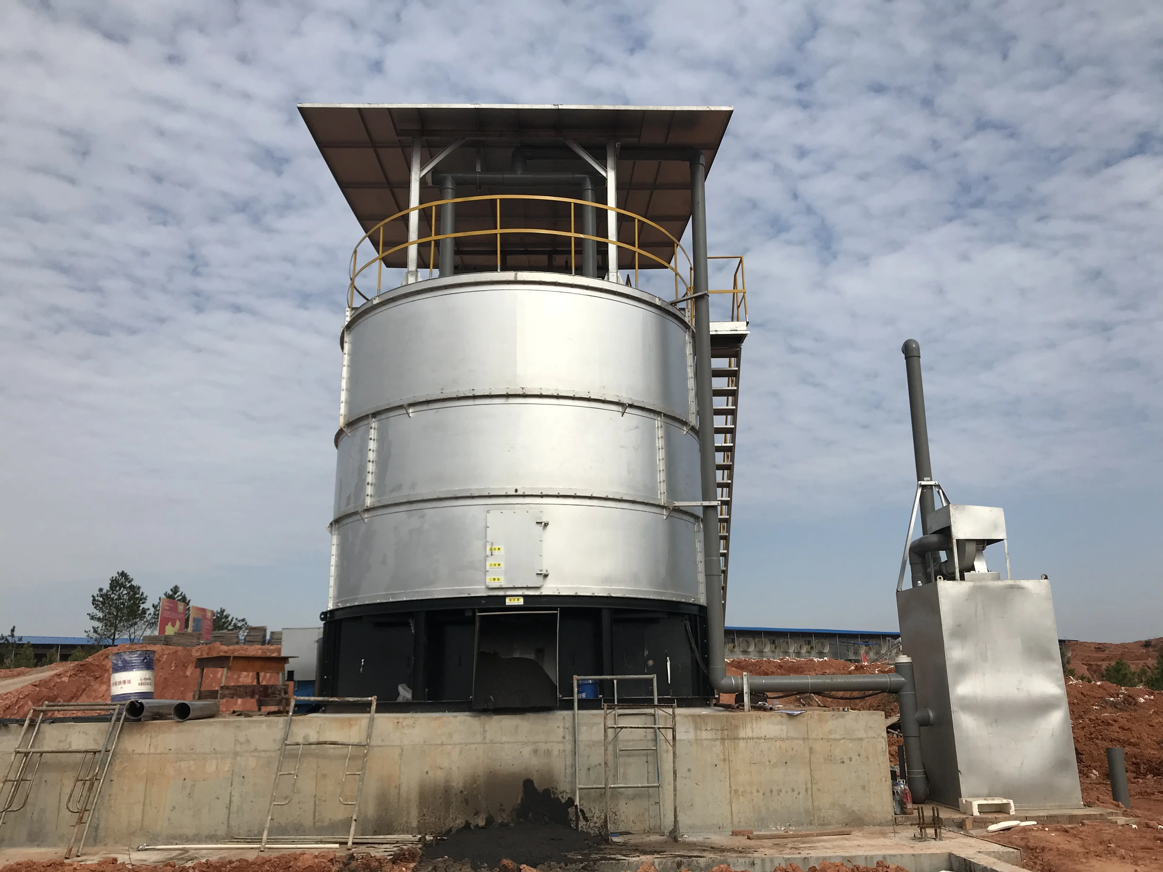 Высококачественное оборудование для лечения фекального ферментера скота и птицы