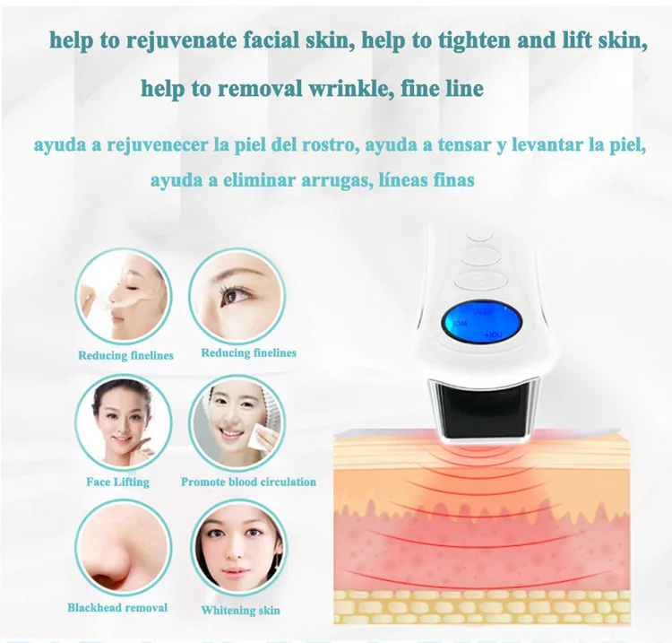 Beauty Ageloc Toning Anti Aging Electroporation Therapy Lift Microcurrent Device Facial Body Machine Galvanic Spa