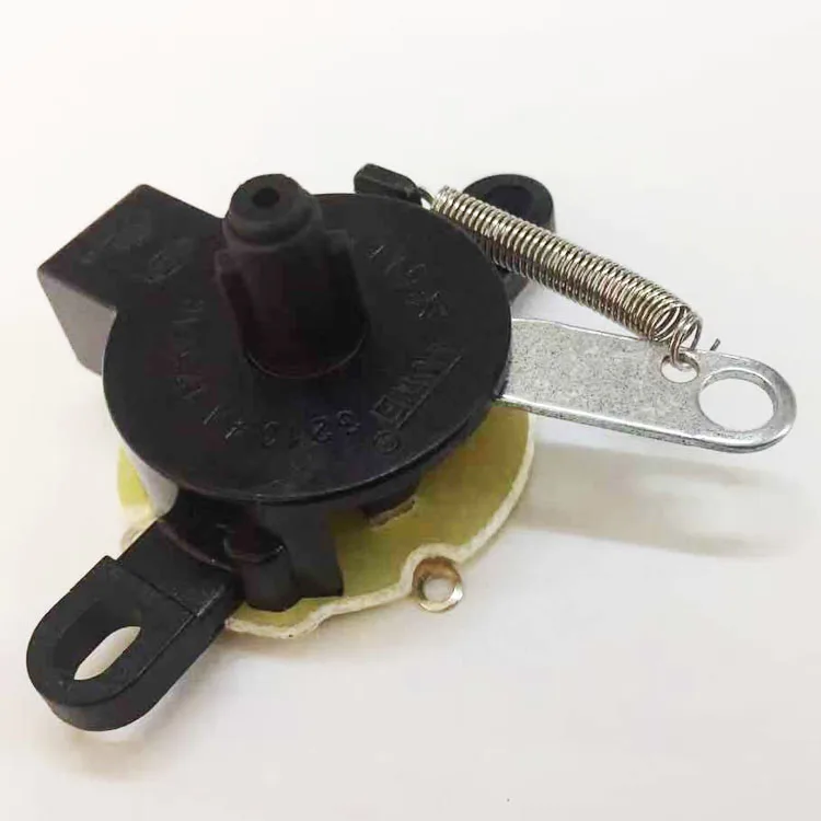 Towei 360 degree fan regulator switch supplier 4A~120V 3(2)A~250V t125 8 position 3 speed wall fan rotary switch with pull rope