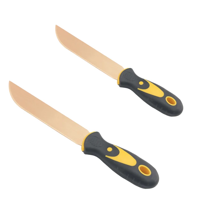China non sparking manufacturer  aluminum bronze 145mm common knife
