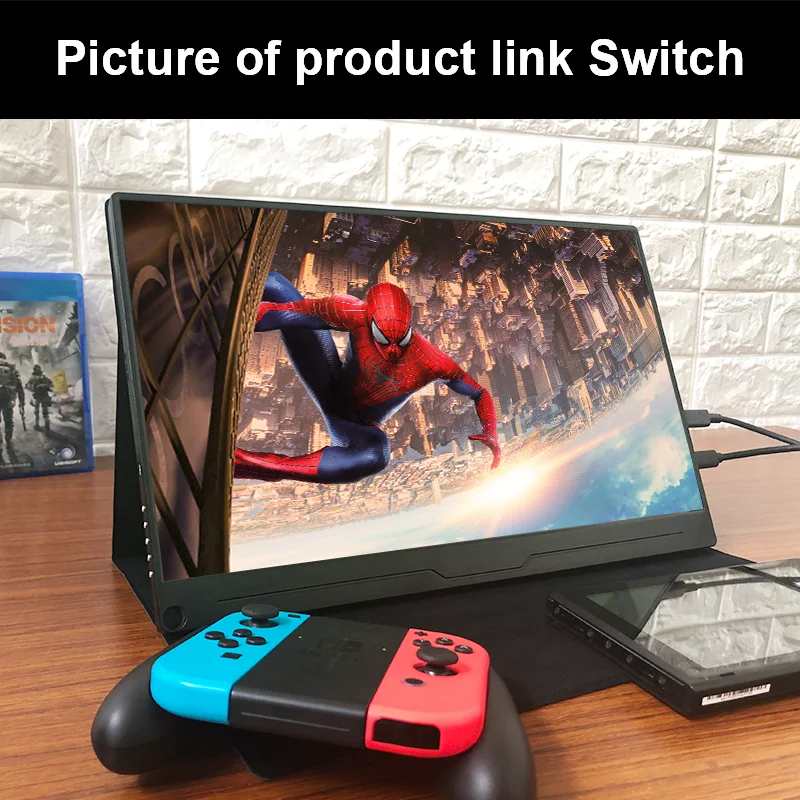 12.5 inch 1080Pvery small computer monitor LCD screen mobile portable monitor