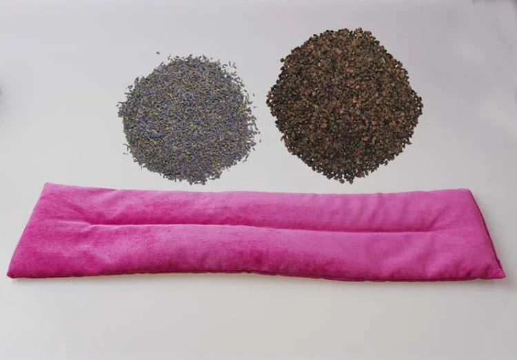 SZPLH Super Soft Plush Extra Long Neck Heating Pad Rice Flax Filled Heated Pillow Wrap