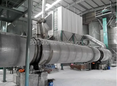 Easy operating natural gypsum powder/plaster of paris making machine