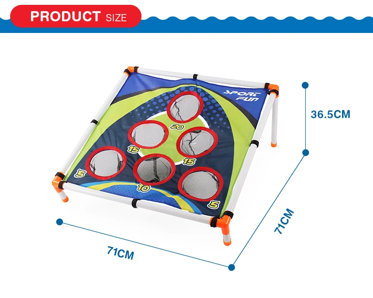 Best gift outdoor kids sport 6 sandbags toss game with sand bag