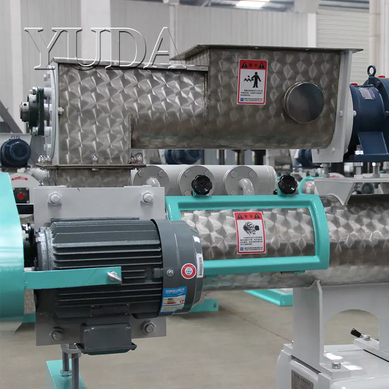 YUDA 5TPH Capacity SZLH350 Ring Die Poultry Feed Pellet Mill Making Machine