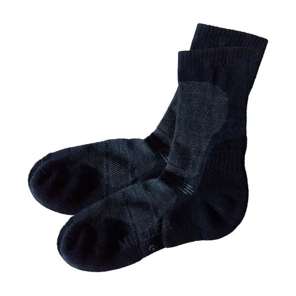 Eco Bamboo Hiking Socks with Arch Support and Seamless Toes