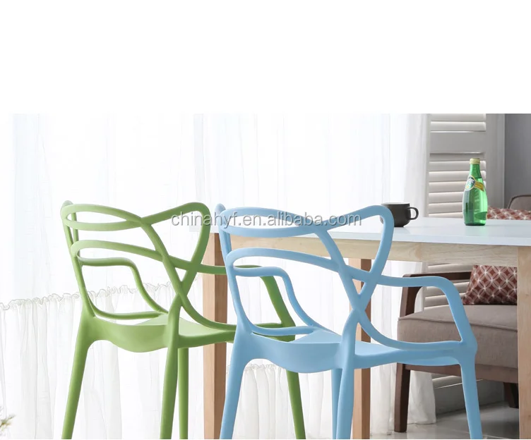 plastic dining chairs modern PP-133A