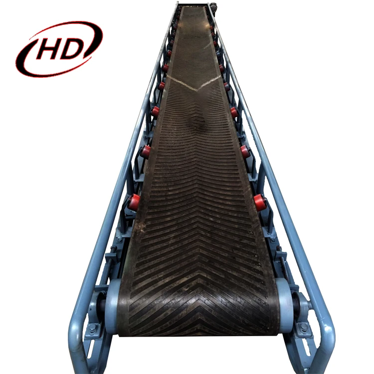 
Heavy duty rubber belt conveyor machine for coal/stone 