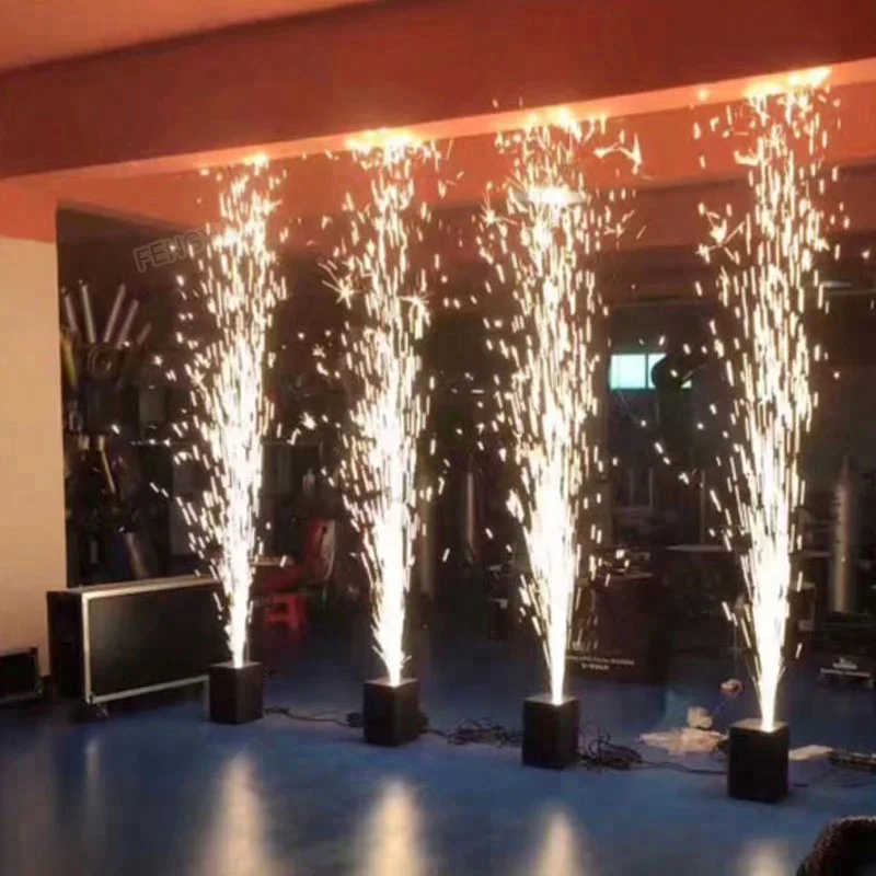4M jetting height DMX stage cold fireworks spark machine