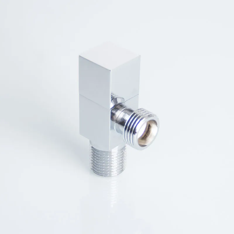 Медный угловой клапан водозаборника 90 градусов для ванной комнаты