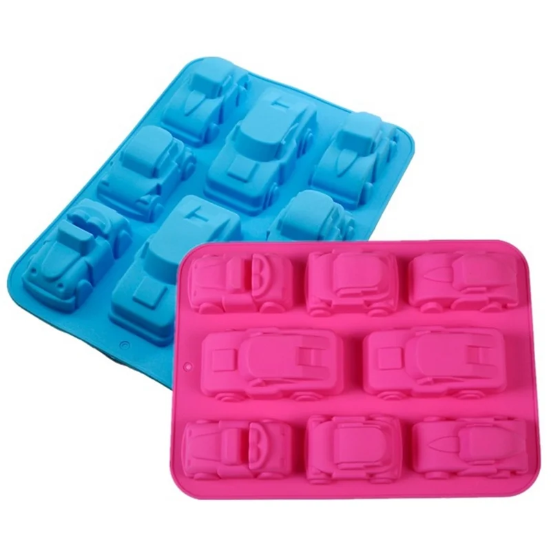 
Изготовленная на заказ силиконовая форма для торта в форме автомобиля/животного/растения 