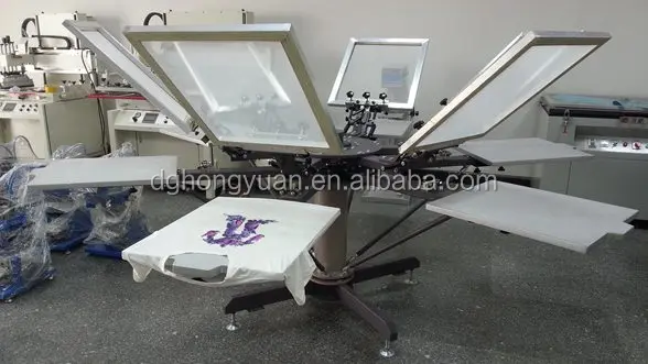 micro registration control 8 color textile printing machine