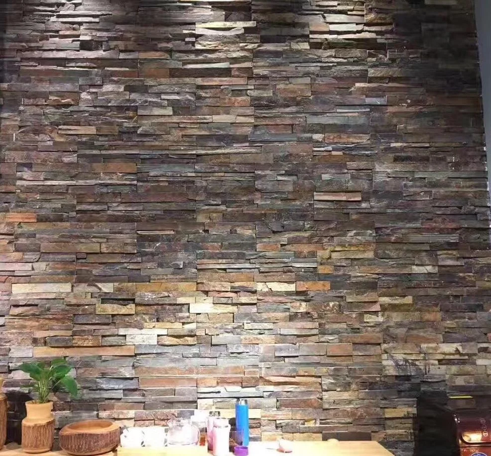 
High Quality Natural Rusty Slate, Culture Stone Wall Panels 