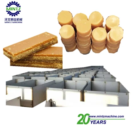
sugar syrup jaggery gur slab making machine from factory 