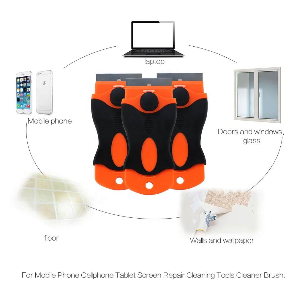 Бритвенный скребок BESTOOL BST- 217 инструмент для чистки УФ-клея удаления iPhone Samsung ноутбука разделение сенсорного экрана