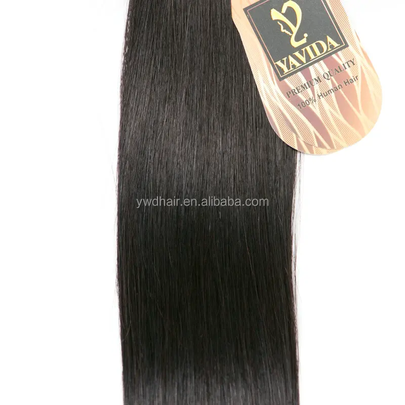 Yavida Peruvian Virgin Hair Straight Human Hair Weaves Natural Black Peruvian Straight Hair 8-28 inch For Black Women