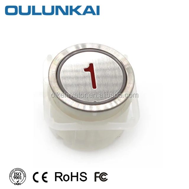 
Best price Protruded Marking Braille elevator push button China OEM 