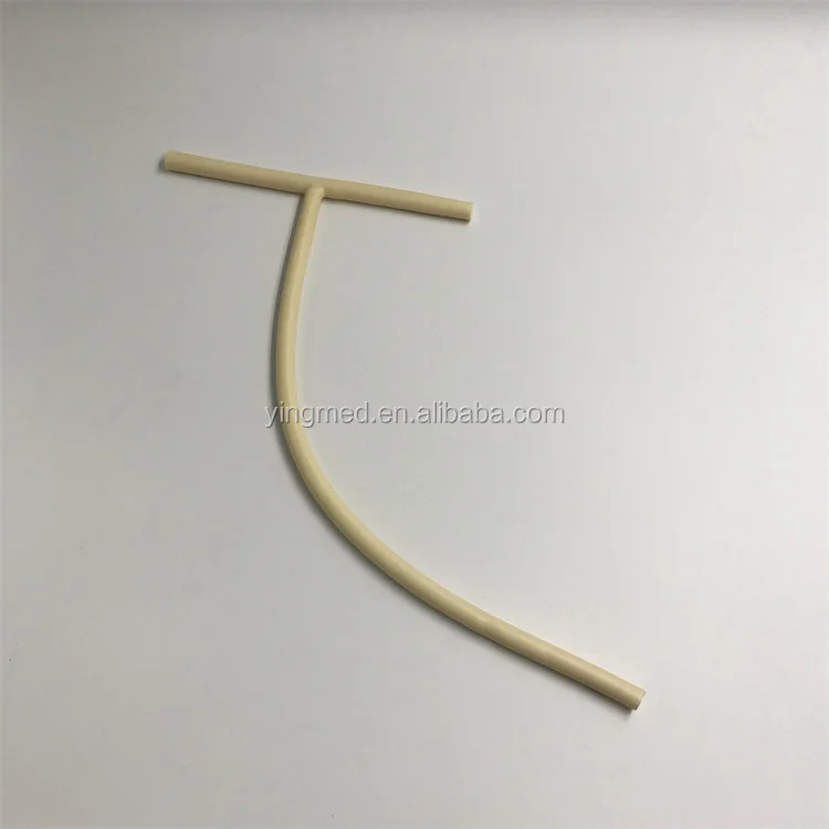 Hotsale latex T drainage tube with CE&ISO approved