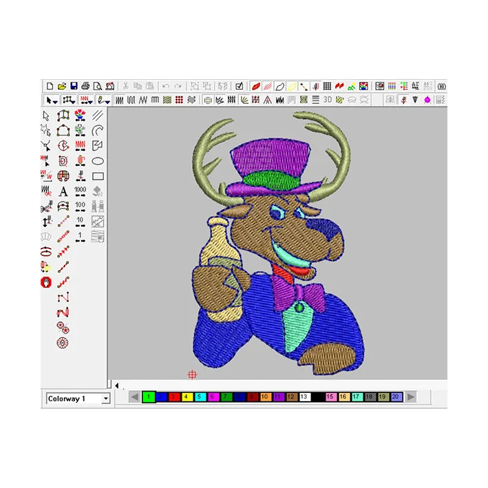 
Designer High-quality Sewing Designs Heat Transfer Motif Applique Lion Custom Fashion Design Hand 3d Logo Embroidery Patch 