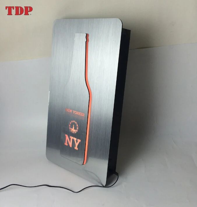 RGB color changing custom wholesale acrylic plexiglass advertising backlit led light box