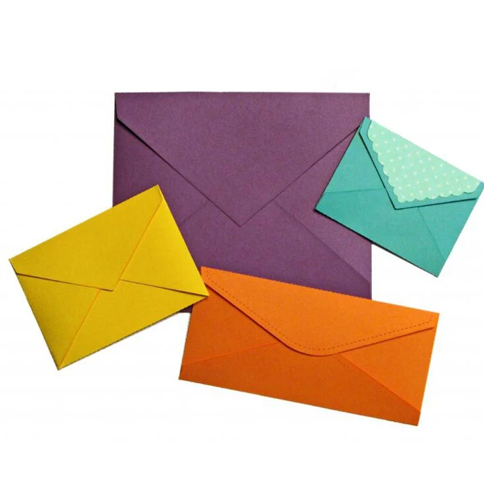 Custom a4 rigid card envelope