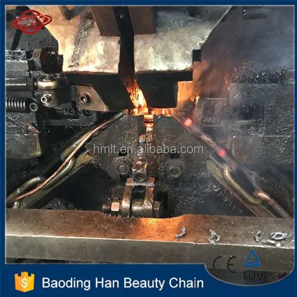 heavy duty black iron link chain