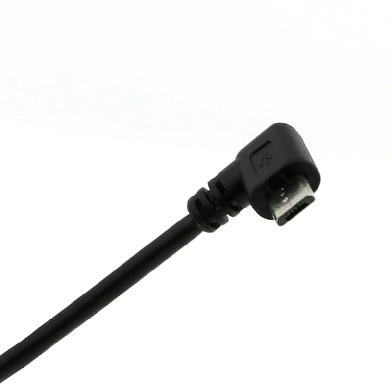shenzhen short fast data charging cord 90 degree right angle u l shape micro usb male to micro otg usb female extension cable