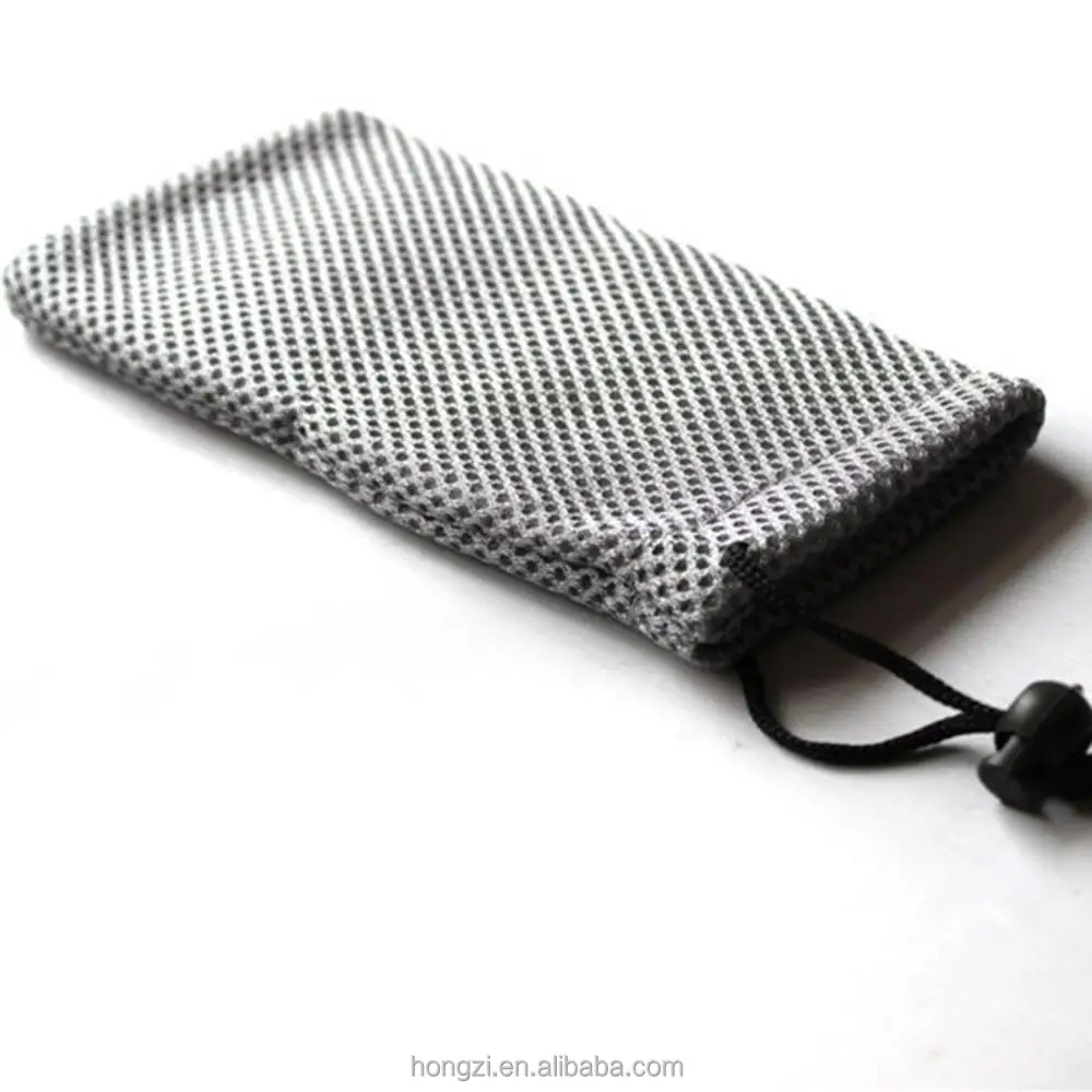 Glasses Case Soft Waterproof Plaid Cloth Sunglasses Bag Glasses Pouch Colored Contact Lenses