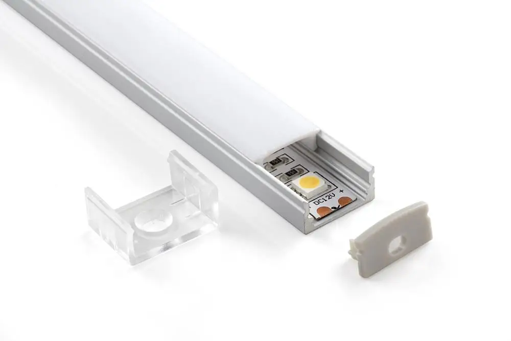 factory offer extrusion led aluminum channel profile for led flexible strip light