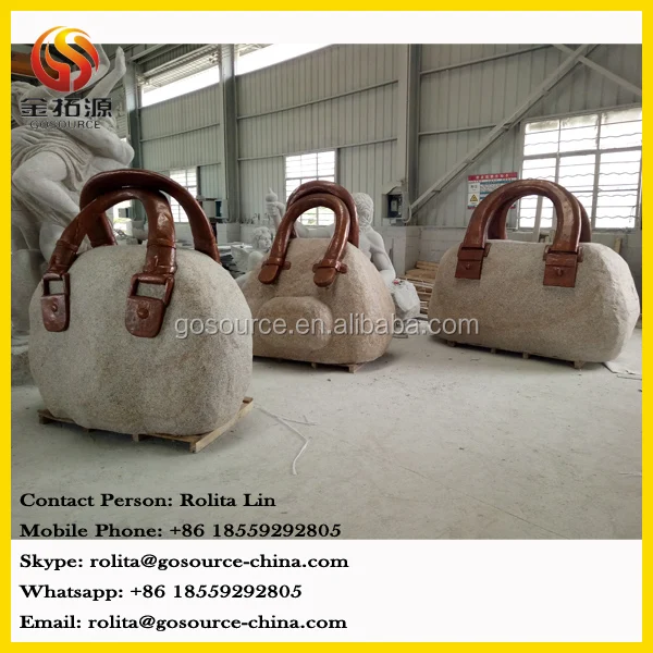 modern stone abstract sculpture