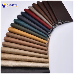 Polyester synthetic bronzed suede fabric for shoes