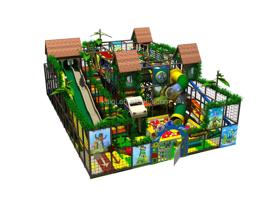 KAIQI GROUP tree house theme children favorite attractions indoor Play for sale with CE,TUV certification
