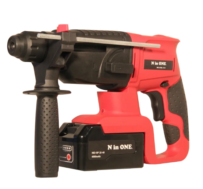 
NinONE 18V Li-Ion Cordless Hammer Drill with 4.0Ah Li-ion battery and fast charger 