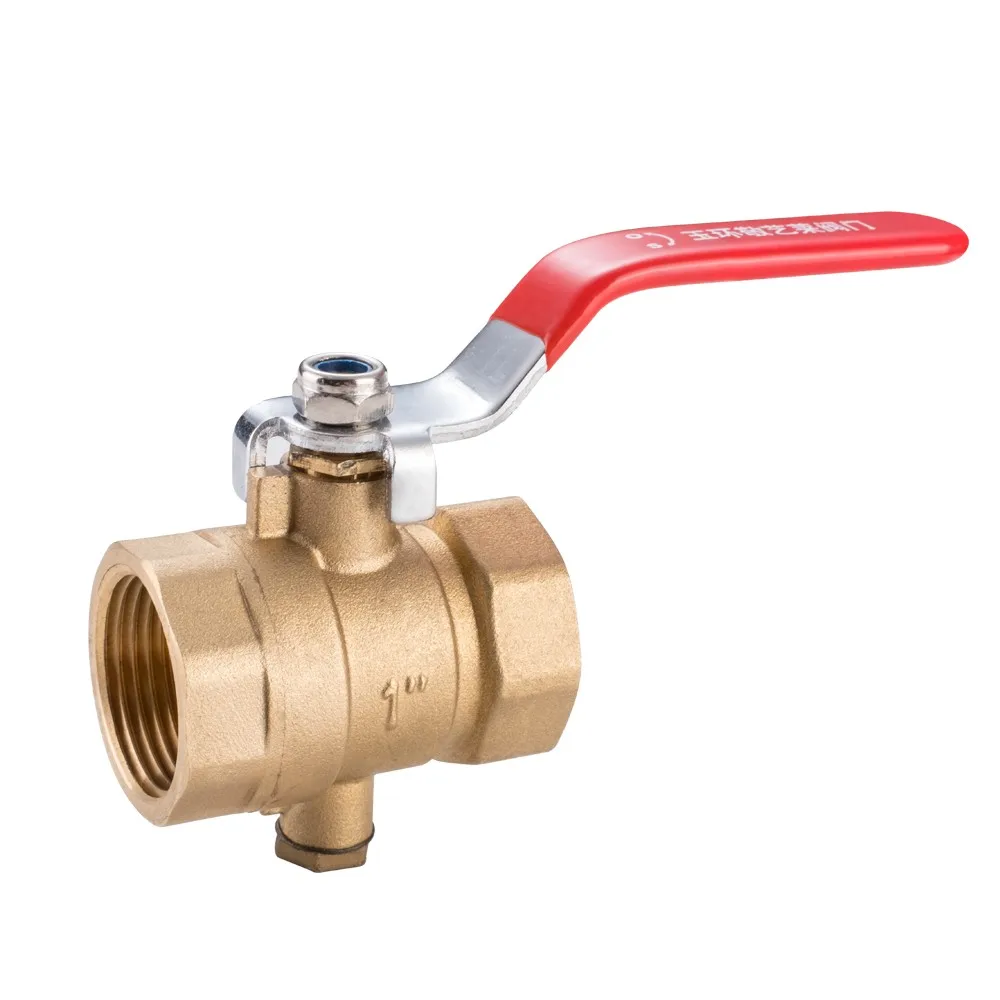 Hot Sale DN15 Brass Ball Valve With Steel handle