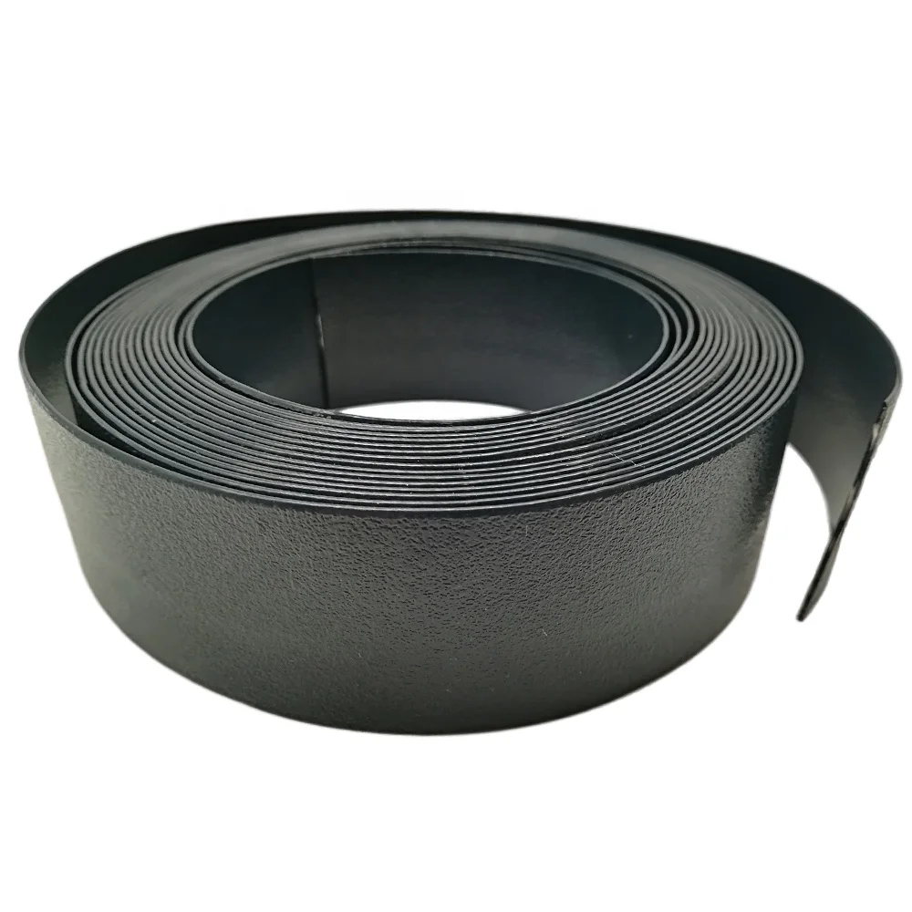 Black 2 and 1.5 Inch Fire Flame Retardant Elastic TPU Polypropylene Tubular Webbing for Bag Strap