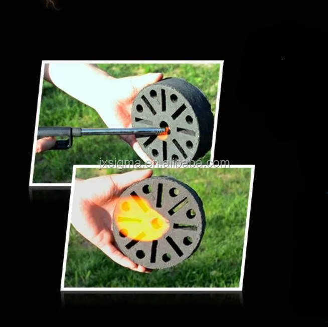 Miracle blaze coconut shell bbq charcoal briquettes