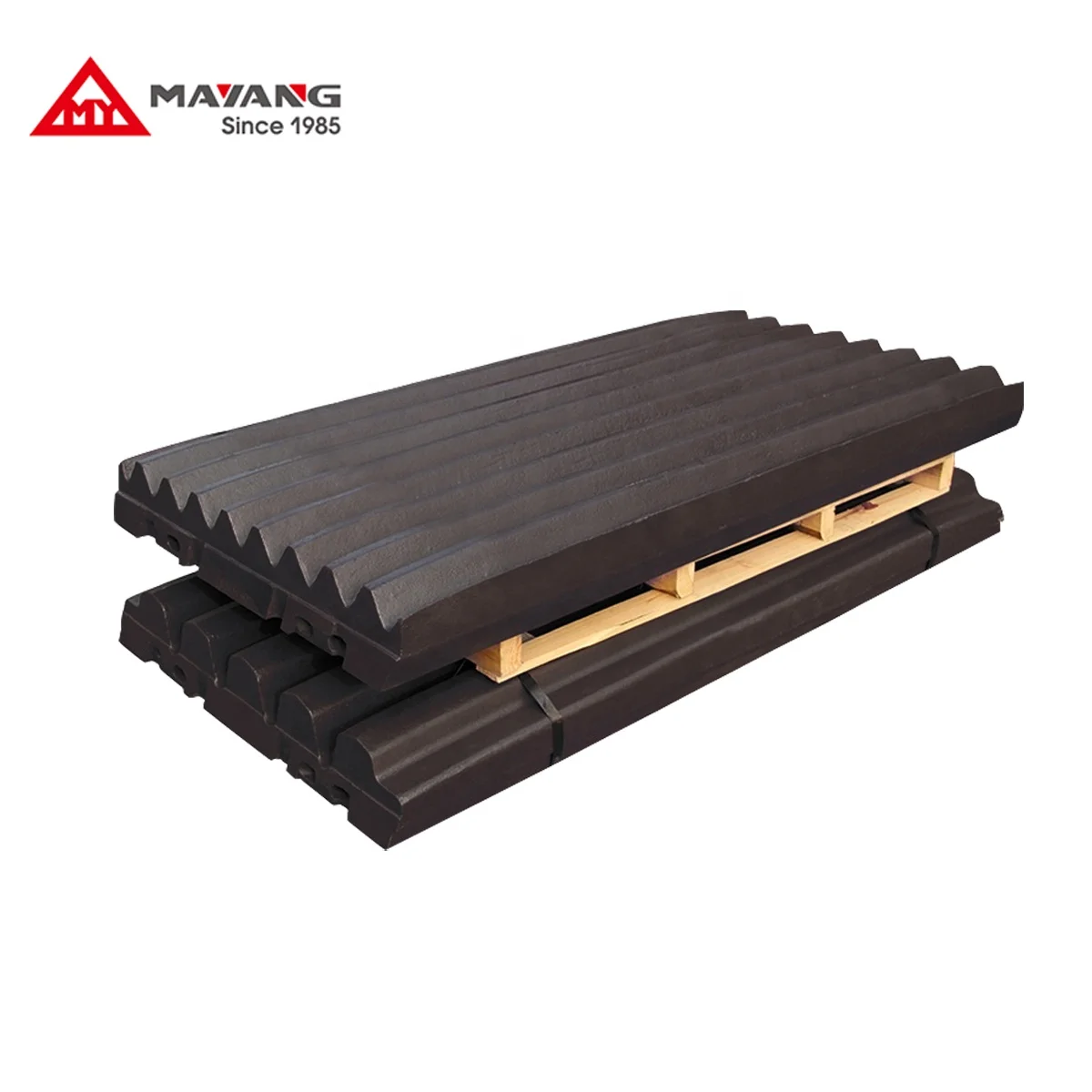 
high manganese mn13 jaw plate for stone crusher spare parts 