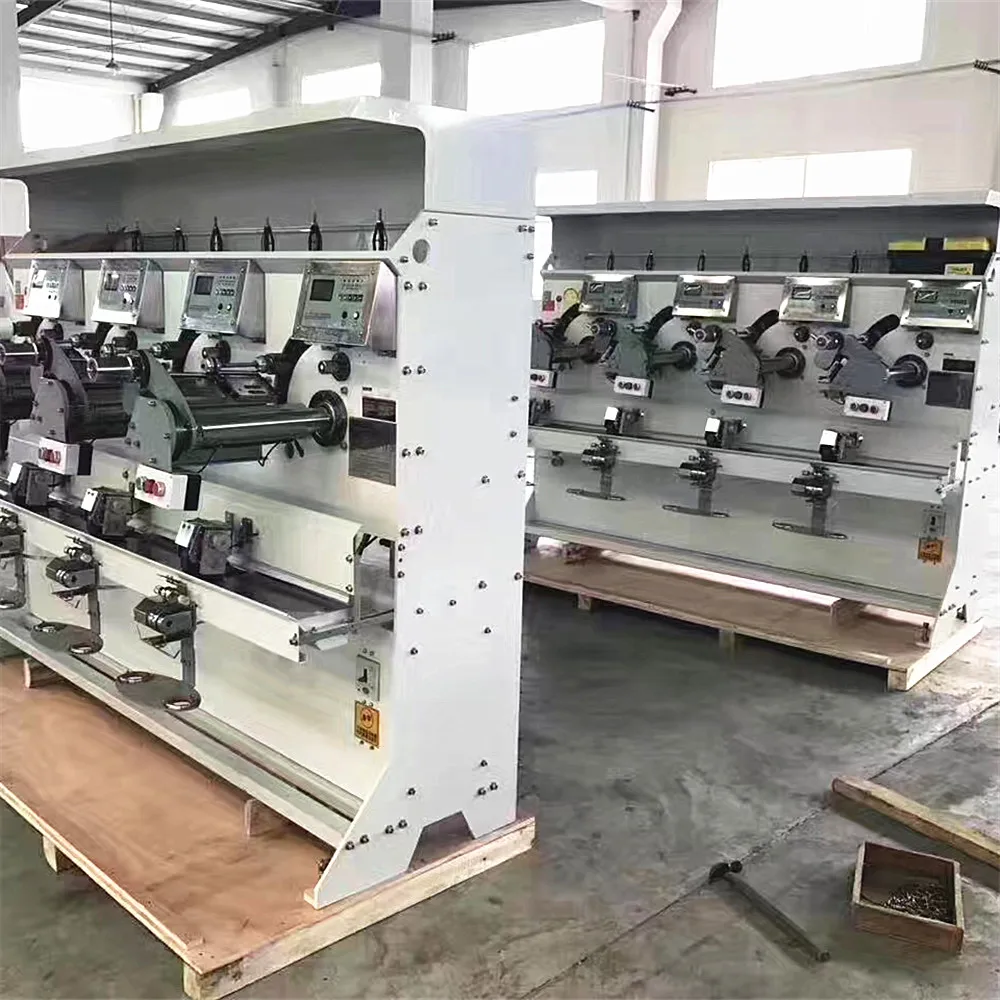 high efficiency horn type cone spool winder sewing thread winding machine