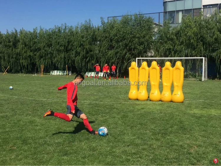 
PVC inflatable soccer training dummy mannequin de football 