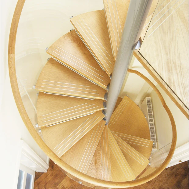 lowes non slip stairs wooden tread spiral stairs with glass railing