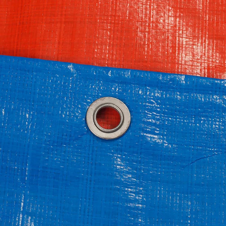 Outdoor Waterproof silver color pe tarpaulin Lightweight Reinforced Cover Protector Production all colors available awning sheet