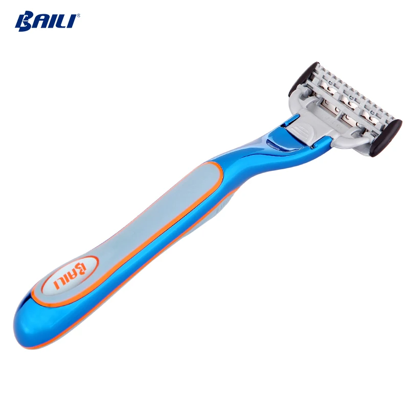 Guangzhou Factory 5 blade with 1 trimmer Six Blade Saftey System shaver Razor
