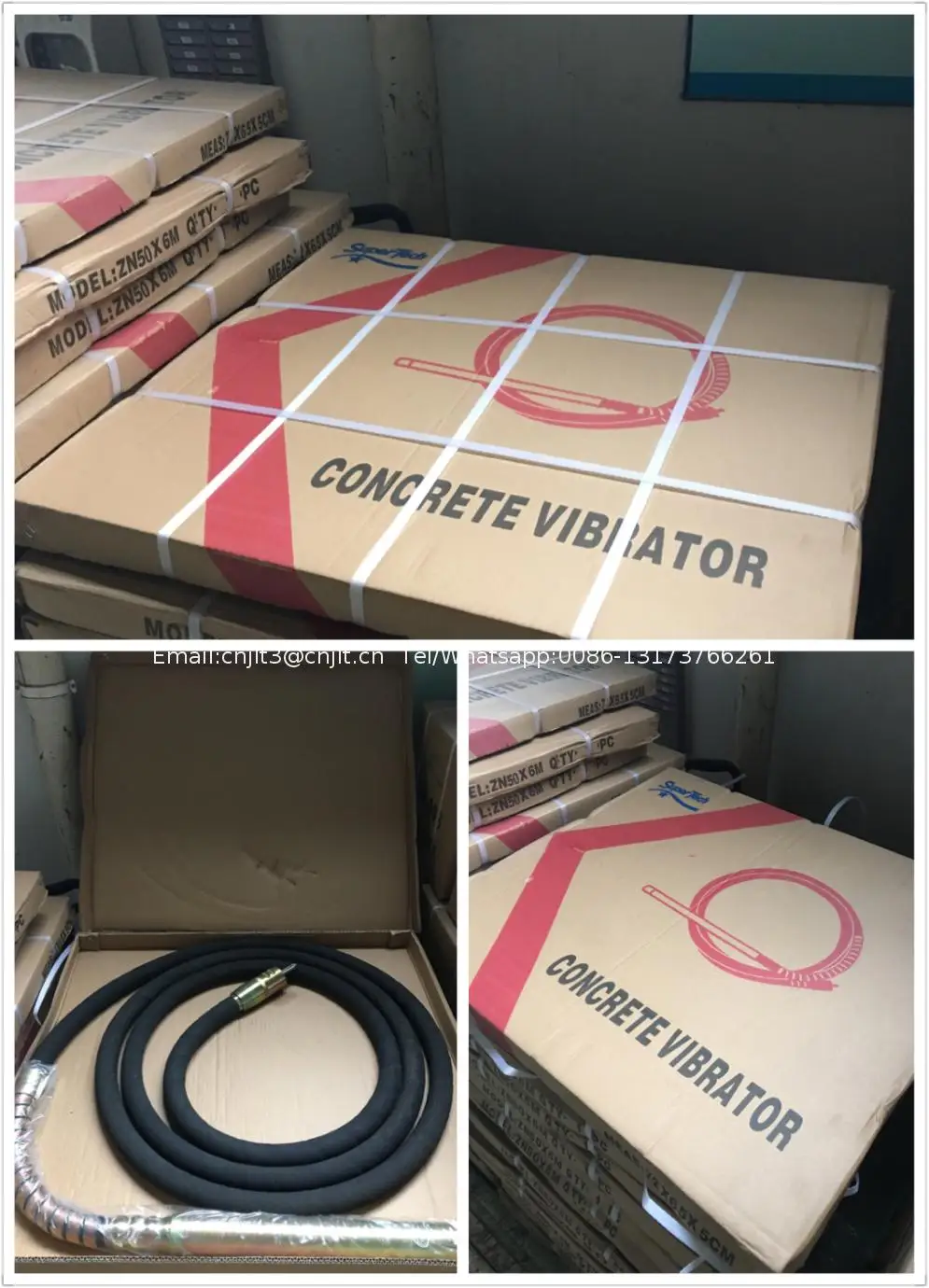 best sale flexible concrete vibrator hose Electric Vibrator 220v/380v