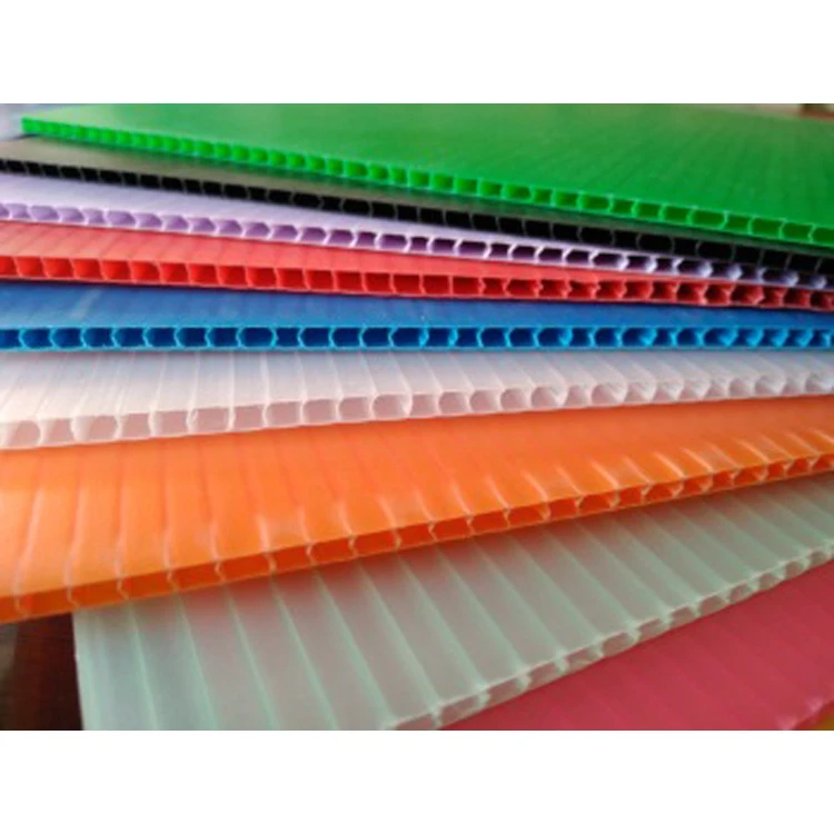 Hot selling printing impraboard printed sign pp wantong corrugated sheet