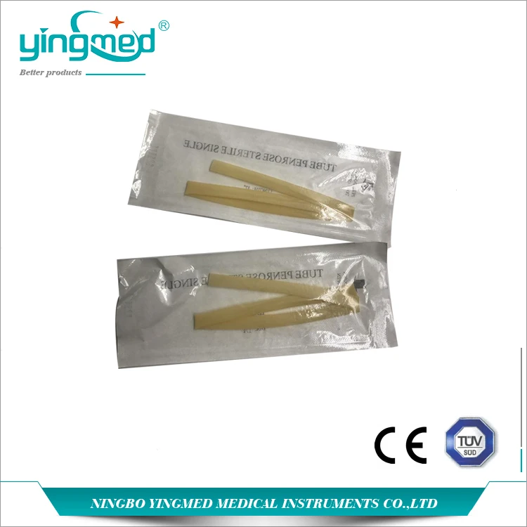 
Medical high quality CE and ISO approved penrose drainage tube 