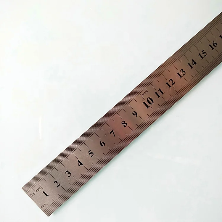 Custom multi drawing measuring metal stainless steel ruler