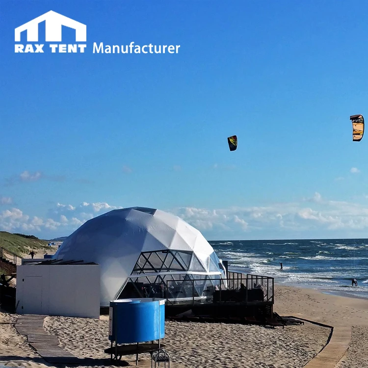 Outdoor White 20m/30m Dome Tent Large Heavy Duty Geodesic Dome Sphere Tent For Event Hot Sale
